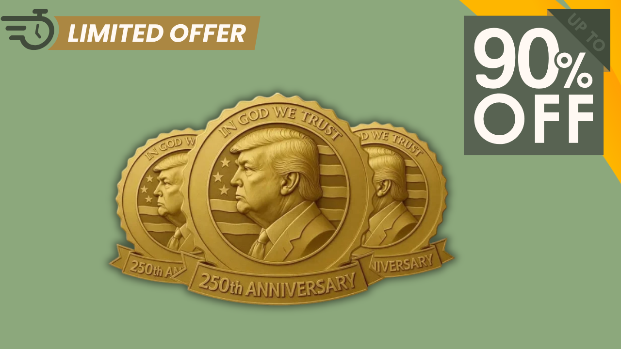Trump 250th Anniversary Golden Badge Reviews